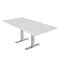Skutchi Designs 35.5 in W, 71.5 in L, 29 in H, Engineered Wood Top, White HAR-REC-36x72-T-WHCYPRESS - alternate 1